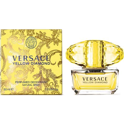 versace yellow diamond perfumed deodorant natural spray|Versace Yellow Diamond perfume price.